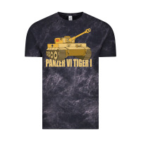 Cloud Black panzer vi tiger i tank gift ww2 german army tanks Vintage Tee - Craftify