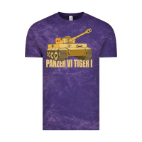 Cloud Purple panzer vi tiger i tank gift ww2 german army tanks Vintage Tee - Craftify