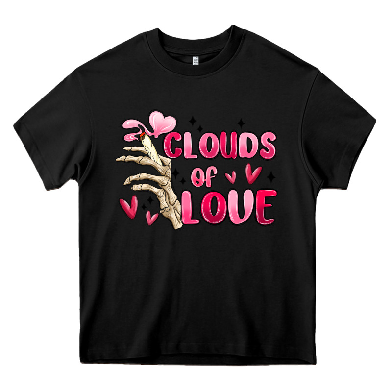 Clouds Of Love Heavy Core Tee by MaliasSmallBusiness | Teevron