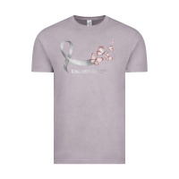 Vintage Zinc pretty white ribbon support lung cancer awareness t shirt Vintage Tee - Craftify