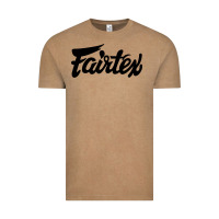 Vintage Coffee Fairtex Combat Sport Style Black Vintage Tee - Craftify