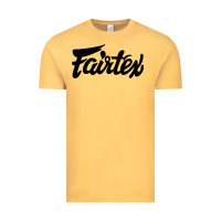 Vintage Mustard Fairtex Combat Sport Style Black Vintage Tee - Craftify