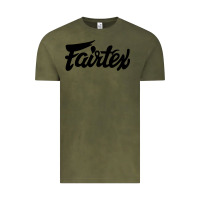 Vintage Olive Fairtex Combat Sport Style Black Vintage Tee - Craftify
