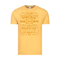 Vintage Mustard vintage 1946 the man myth legend 77 year old birthday gifts Vintage Tee - trangStudio