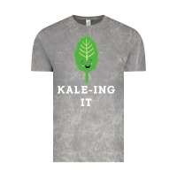 Cloud Rock kaleing it kale art for vegans vegetarians Vintage Tee - Craftify