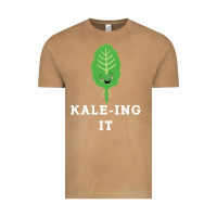 Vintage Camel kaleing it kale art for vegans vegetarians Vintage Tee - Craftify