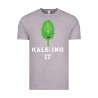 Vintage Zinc kaleing it kale art for vegans vegetarians Vintage Tee - Craftify