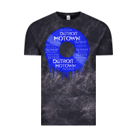 Cloud Black detroit motown record t shirt motown record t shirt Vintage Tee - Craftify