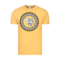 Vintage Mustard blackfeet nation flag   blackfeet Vintage Tee - Craftify