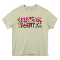 Mossy little miss valentine Heavy Core Tee - NancyCooperArtShop