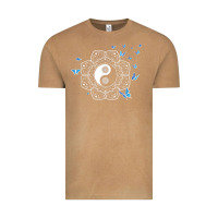 Vintage Camel yin yang with butterflies ancient chinese yin yang Vintage Tee - Craftify