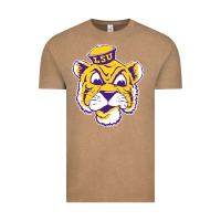Vintage Coffee Vintage Louisiana State Tiger Mascot Vintage Tee - Craftify