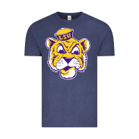 Vintage Denim Vintage Louisiana State Tiger Mascot Vintage Tee - Craftify