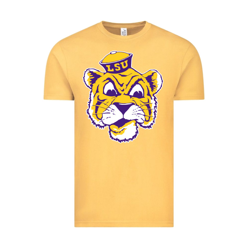 Vintage Louisiana State Tiger Mascot Vintage Tee by Craftify | Teevron