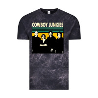 Cloud Black Cowboy Junkies, Cowboy, Junkies, Cowboy Junkie, Cowboy Junkies vintage Vintage Tee - Craftify