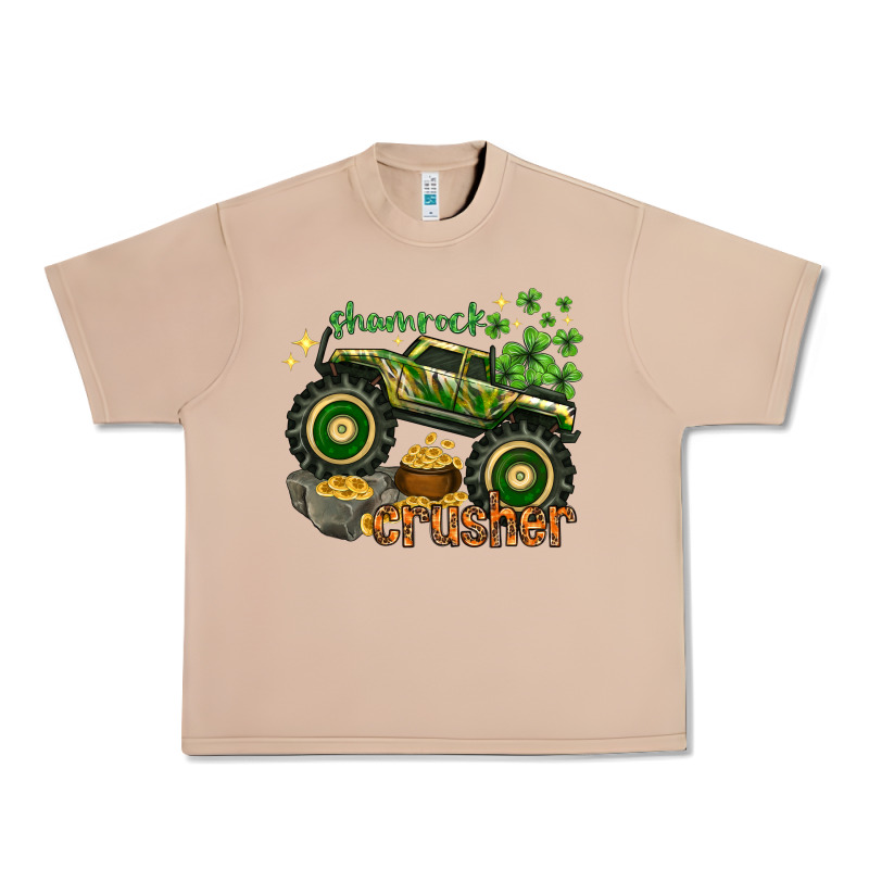 Shamrock Crusher Urban Heavy Tee by NancyCooperArtShop | Teevron