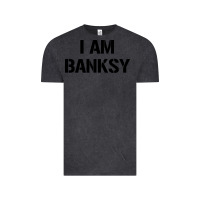 Vintage Black i am banksy Vintage Tee - Craftify