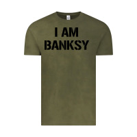 Vintage Olive i am banksy Vintage Tee - Craftify
