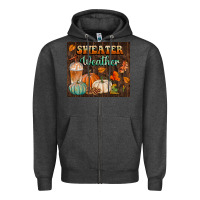 Charcoal Heather sweater weather tumbler Zipper Hoodie - BundleAndBundleShop