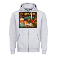 Heather Grey sweater weather tumbler Zipper Hoodie - BundleAndBundleShop
