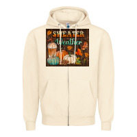 Sweater Weather Tumbler Zipper Hoodie | Teevron