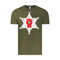 Vintage Olive GONZOS SHERIFF HUNTERS S THOMPSON Vintage Tee - Craftify