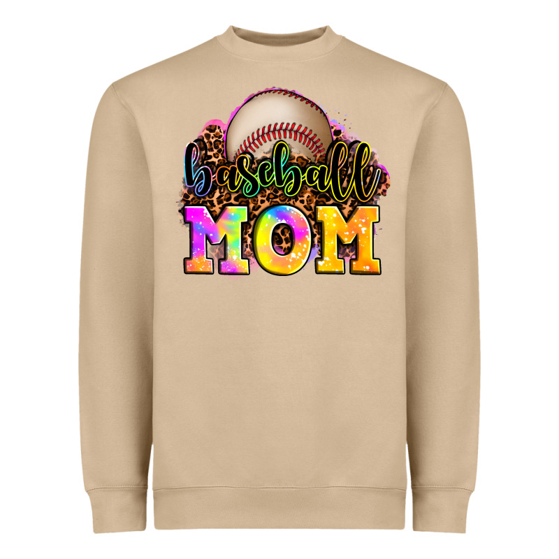 Baseball Mom Heavyweight Sweatshirt by OliviaCreatesArt | Teevron