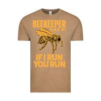 Vintage Coffee bee beekeeper if i run you run bumble bee humour 449 hive beekeeping Vintage Tee - Craftify