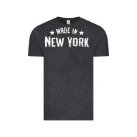 Vintage Black Made In New York NY City NYC New Yorker My Home State Pride Premium T- Vintage Tee - Craftify