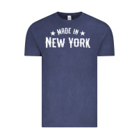 Vintage Denim Made In New York NY City NYC New Yorker My Home State Pride Premium T- Vintage Tee - Craftify