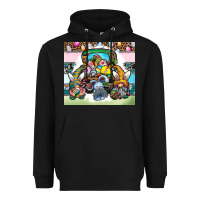 Black easter Heavyweight Hoodie - CowhideDigitalArt