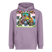 Lavender easter Heavyweight Hoodie - CowhideDigitalArt