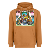 Meerkat easter Heavyweight Hoodie - CowhideDigitalArt