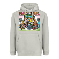 Moon Dust easter Heavyweight Hoodie - CowhideDigitalArt