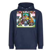 Navy easter Heavyweight Hoodie - CowhideDigitalArt