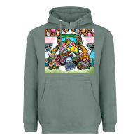 Sage easter Heavyweight Hoodie - CowhideDigitalArt