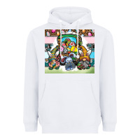 White easter Heavyweight Hoodie - CowhideDigitalArt