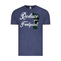 Vintage Denim Climate Change Reduce Your Carbon Footprint Gift Vintage Tee - Bettercallsaul