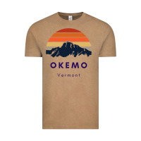 Vintage Coffee Okemo Vermont Skiing Snowboarding Hikers Gifts for VT Travel Vintage Tee - InspiraDesign