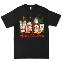 Black santa fuel merry christmas Premium Tee - MaliasSmallBusiness