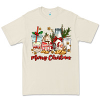 Santa Fuel Merry Christmas Premium Tee | Teevron