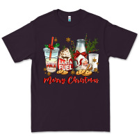 Plum santa fuel merry christmas Premium Tee - MaliasSmallBusiness