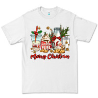 White santa fuel merry christmas Premium Tee - MaliasSmallBusiness
