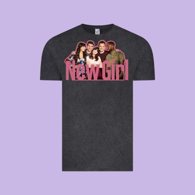 New Girl Tv Series Vintage Tee Designed By Inspiradesign