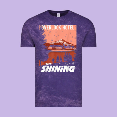 The Shining Overlook Ad T Shirt Vintage Tee Designed By Inspiradesign