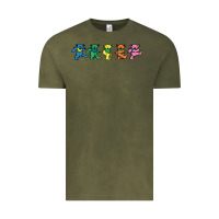 Vintage Olive Jerrys Designer Bears Vintage Tee - InspiraDesign