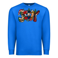 True Royal joy Christmas cows Premium Sweatshirt - CowhideDigitalArt