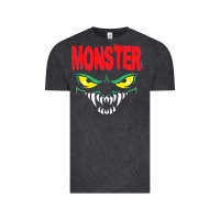 Vintage Black monster Vintage Tee - InspiraDesign