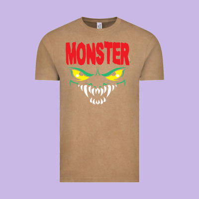 Monster Vintage Tee Designed By Inspiradesign