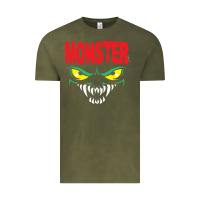 Vintage Olive monster Vintage Tee - InspiraDesign